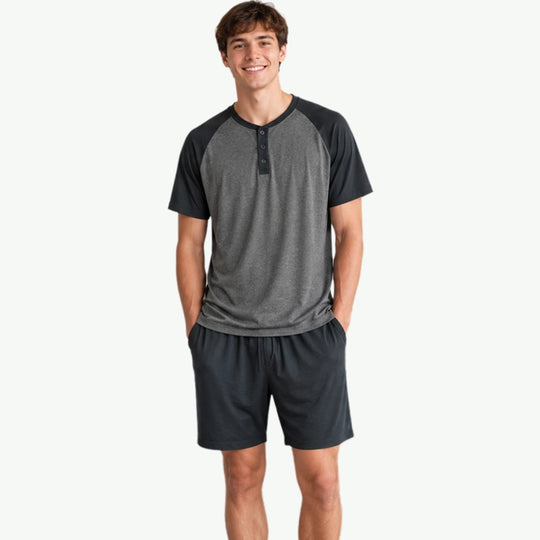 Customized Men Pajama Set in Bulk-2311290016