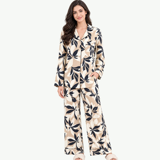 Bulk Women Printed Sleepwear Set Wholesale Factory