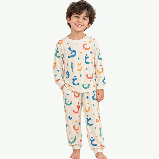 Wholesale Kids TENCEL™ Modal Printed Pajama Set Manufacturer