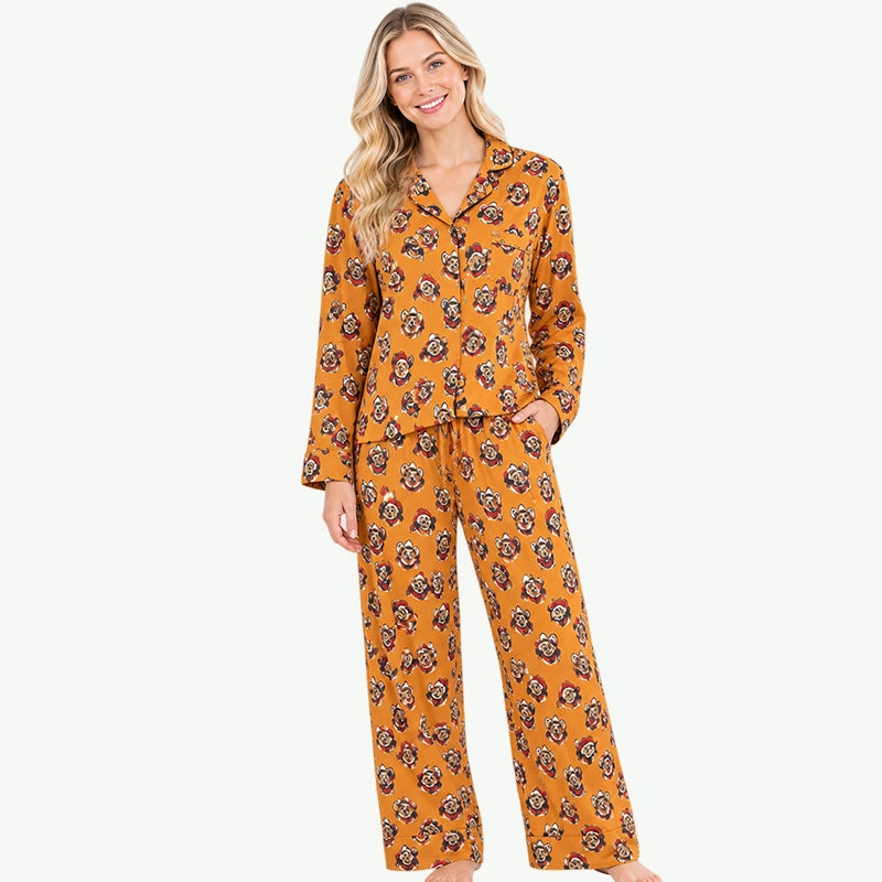 Wholesale Women Printed Pajama Set Vendor