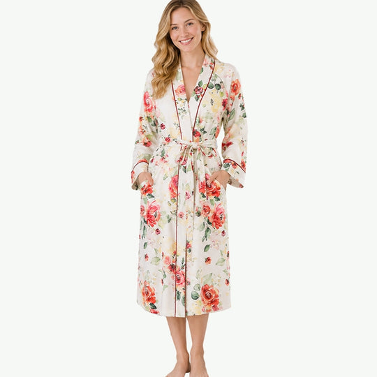 Wholesale Printed Women Kimono Robe-2215500097
