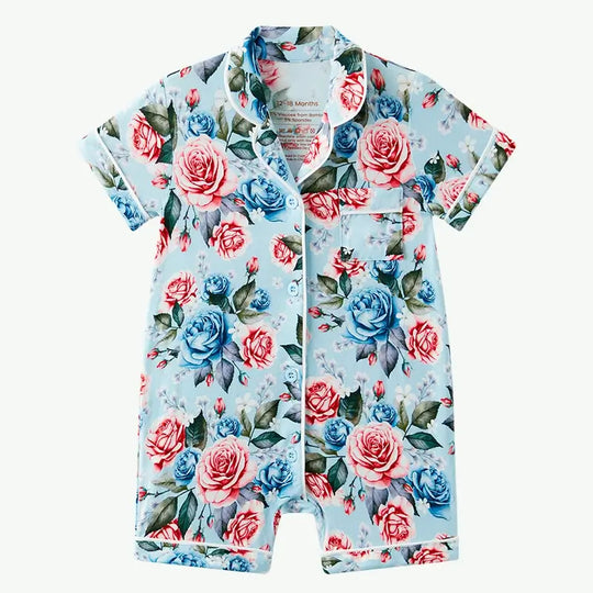 Newborn Baby Clothes Summer Button Romper Wholesale Vendors usa
