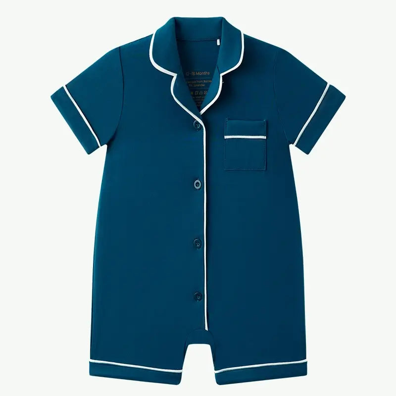 Newborn Baby Clothes Summer Button Romper Wholesale Vendors usa