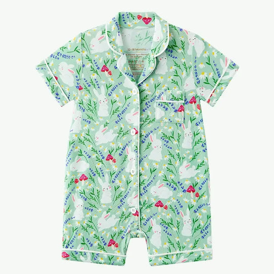 Newborn Baby Clothes Summer Button Romper Wholesale Vendors usa