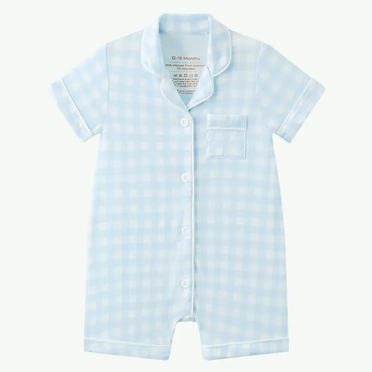 Newborn Baby Clothes Summer Button Romper Wholesale Vendors usa