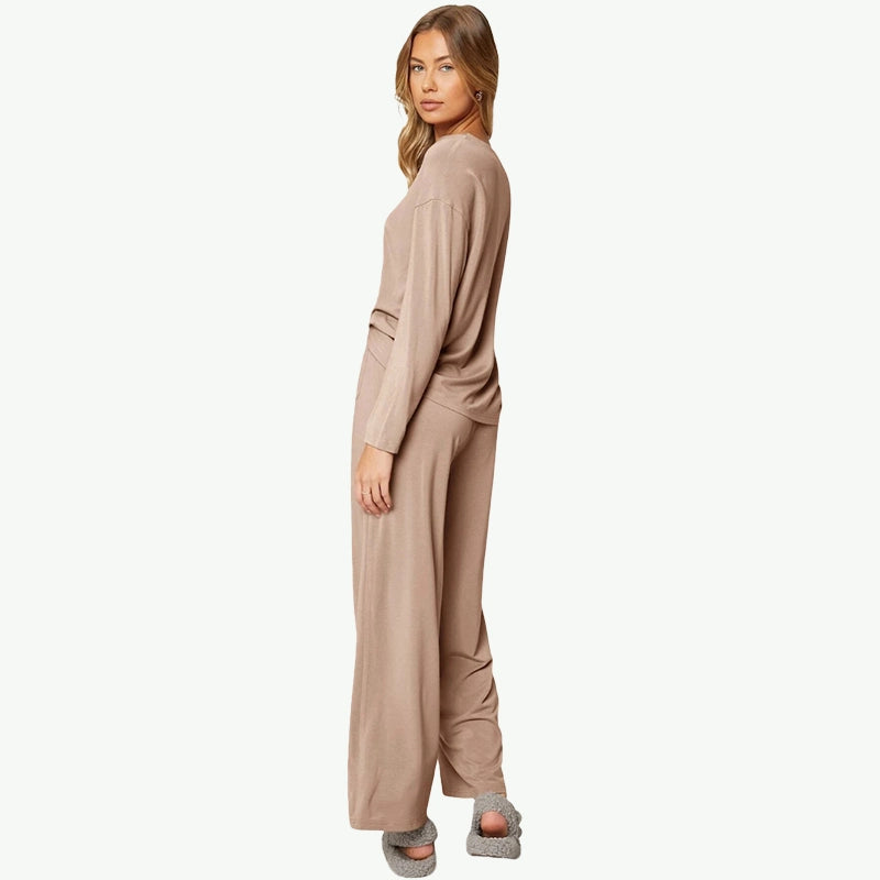 Prendas de estar por casa de modal a granel, tops y pantalones: fabricante mayorista de ropa de estar por casa