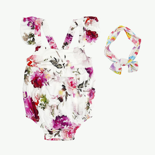 Conjunto de mameluco Flutter para bebé al por mayor - 2316520008