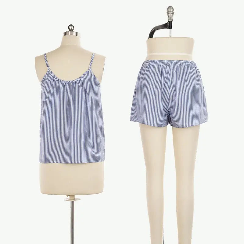 Custom Wholesale Summer Cotton Cami Pyjama Set for Women AU