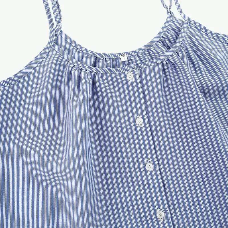 Custom Wholesale Summer Cotton Cami Pyjama Set for Women AU