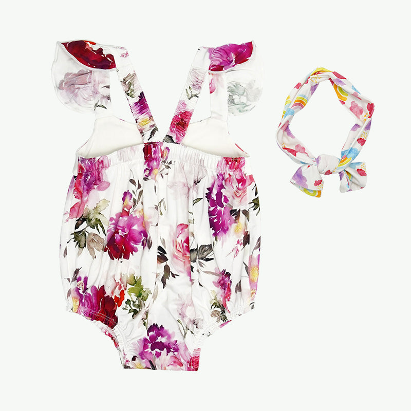 Conjunto de mameluco Flutter para bebé al por mayor - 2316520008