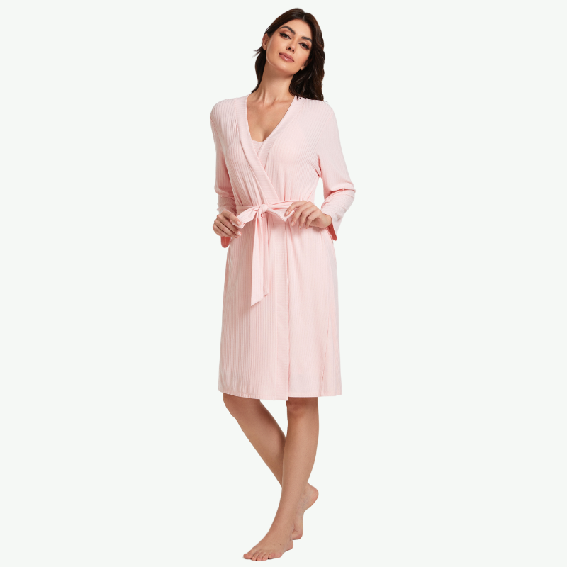 Wholesale Women Robes/Dressing Gowns Saright Garment -Custom Sleepwear Loungewear Manufacturer Wholesale Women Robes/Dressing Gowns Saright Garment -Custom Sleepwear Loungewear Manufacturer