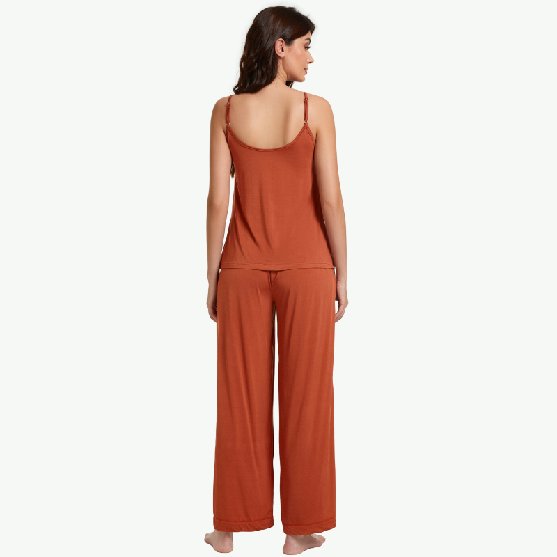 Conjunto de pijama de mujer con tirantes finos al por mayor - 2313810082