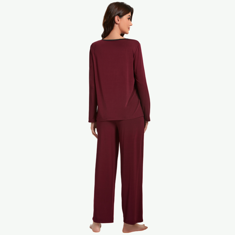 Pyjama personnalisé en bambou pour femme, en vrac - 2315500092