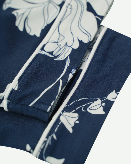 Conjunto de pijama estampado para mujer a granel-2211740212