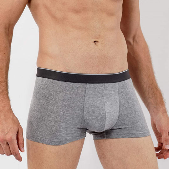 Venta al por mayor de calzoncillos tipo bóxer de bambú para hombre