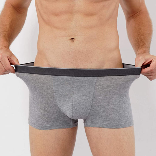 Venta al por mayor de calzoncillos tipo bóxer de bambú para hombre